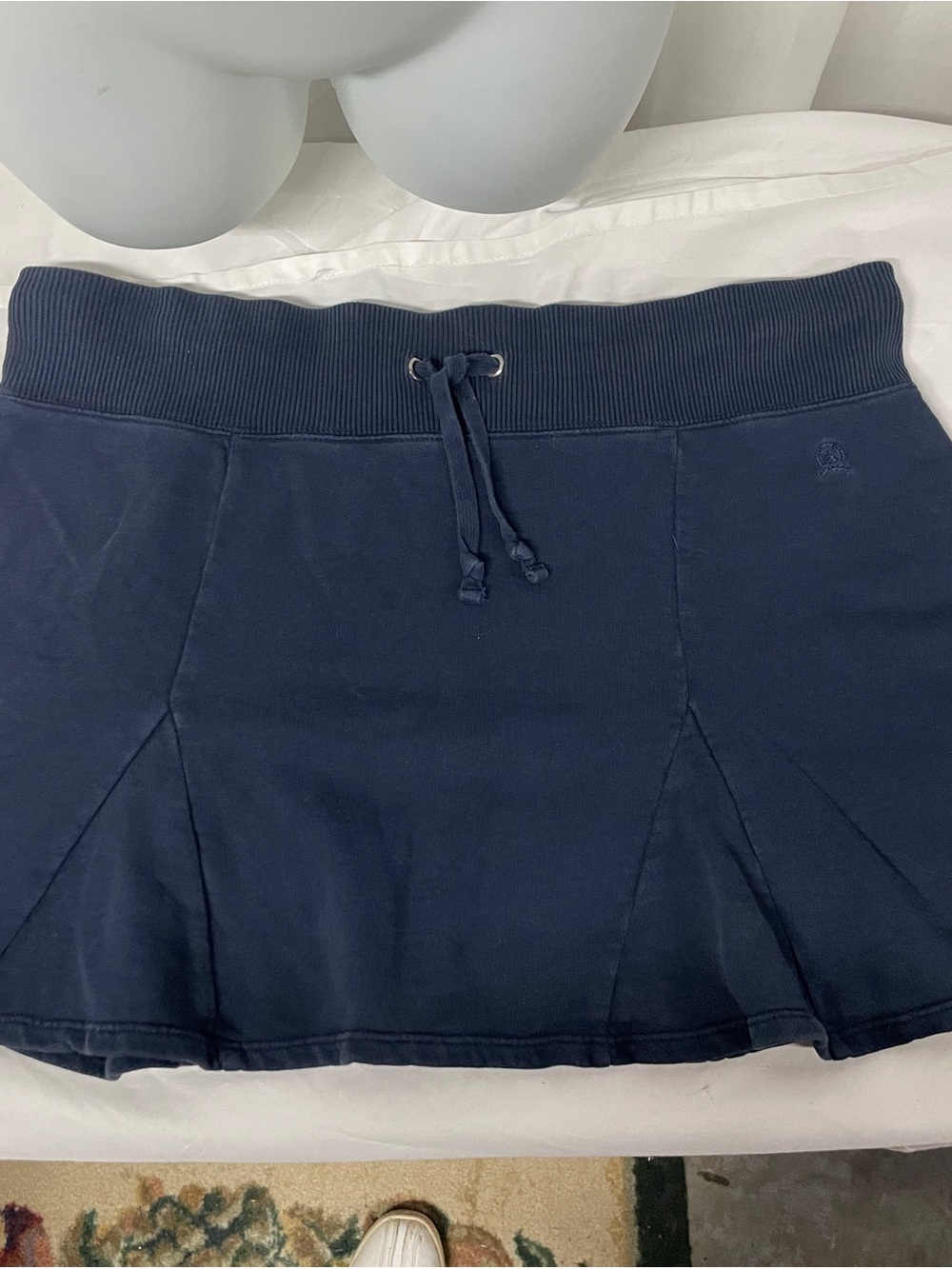 Tommy Hilfiger Navy Blue Mini Skirt - Picture 8 of 8